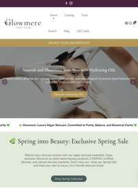 Glowmere - Premium Vegan Skincare Brand for Sale