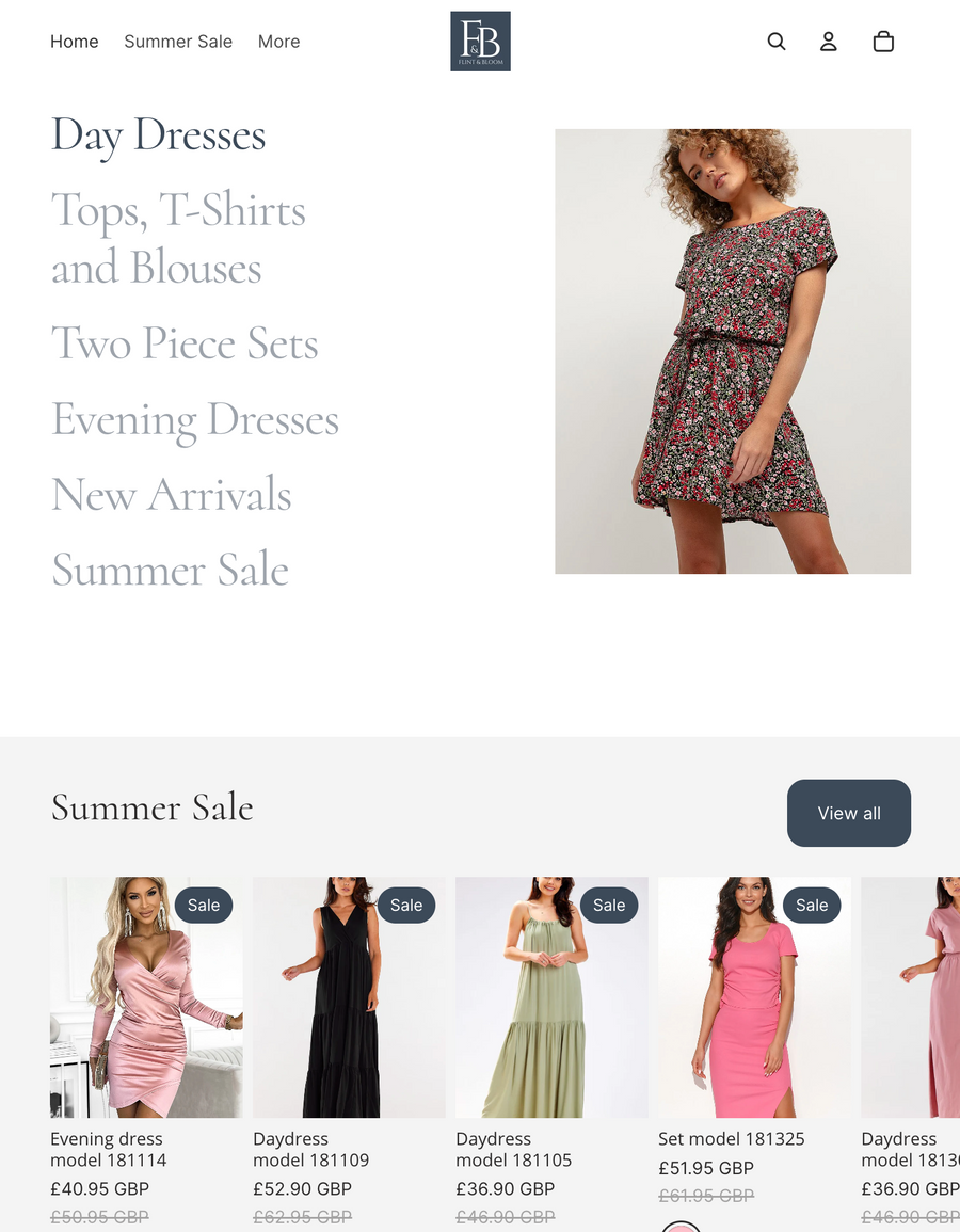 Flint & Bloom - A Premium Fashion Store