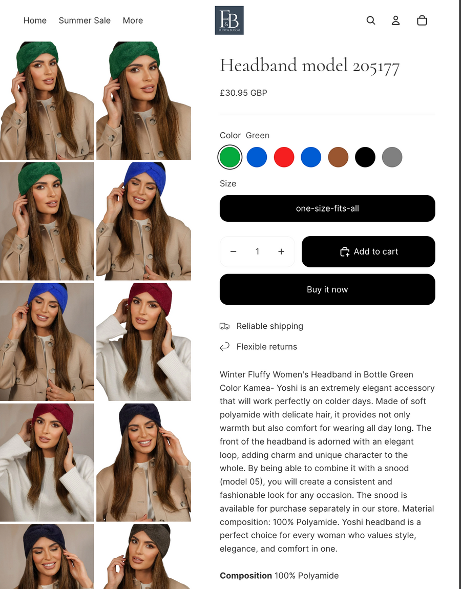 Flint & Bloom - A Premium Fashion Store