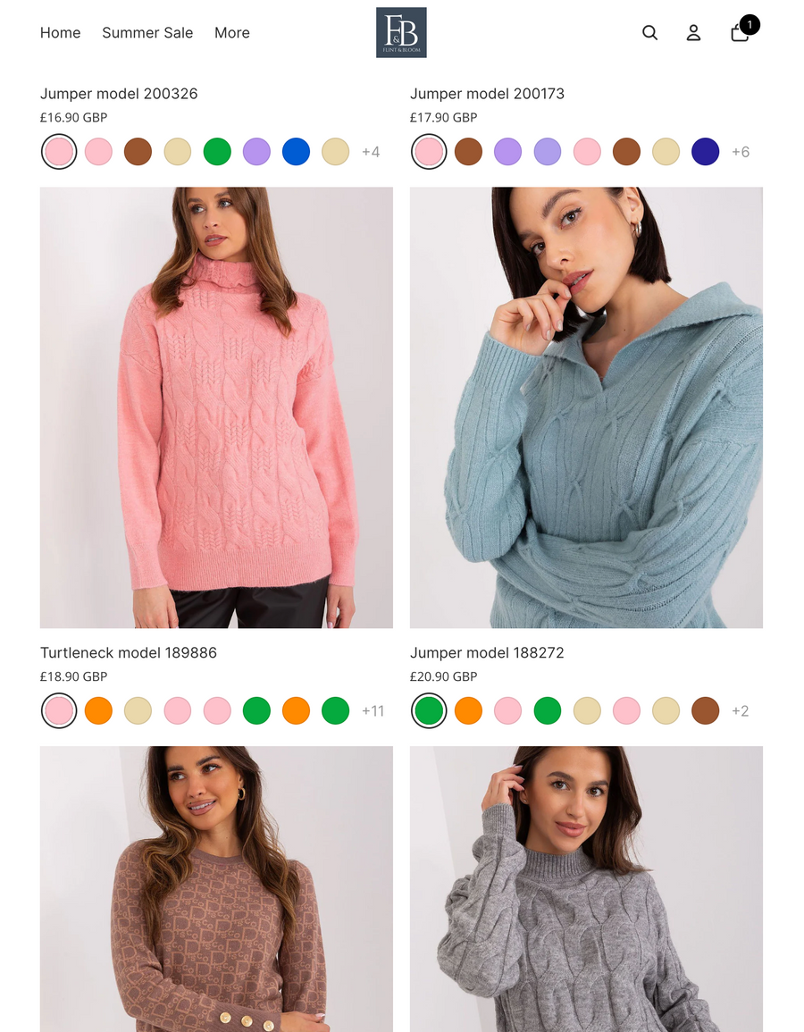 Flint & Bloom - A Premium Fashion Store