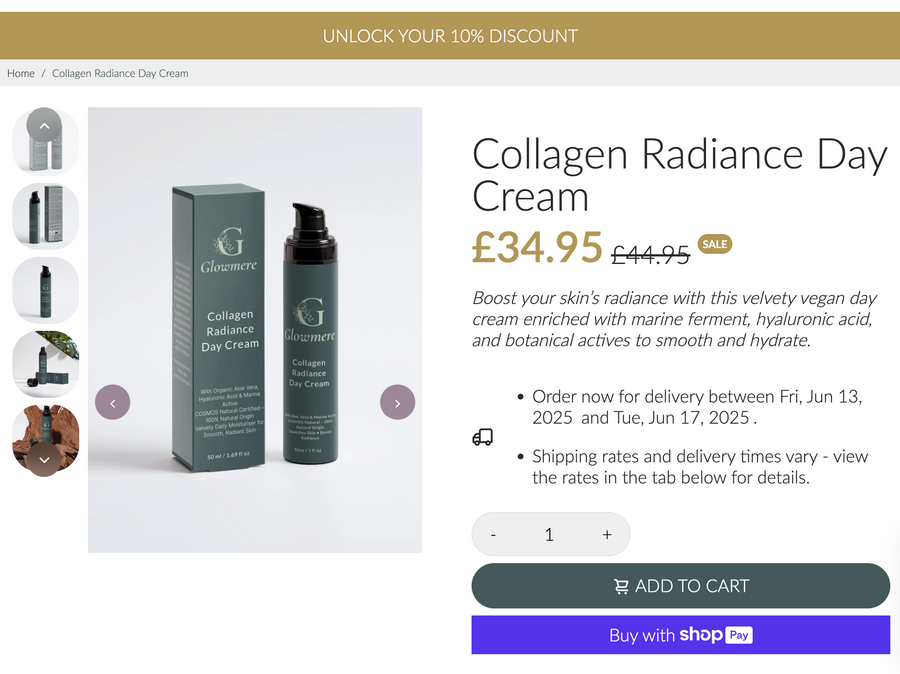 Glowmere - Premium Vegan Skincare Brand for Sale