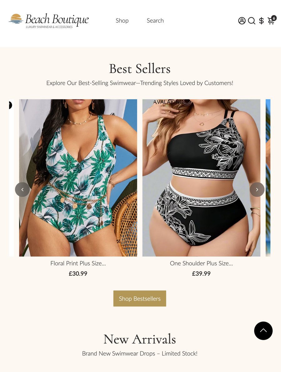 Beach-Boutique Premium Swimwear Store